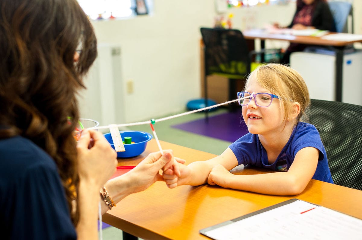 A Brock string contains three beads placed at varying distances that help patients develop better binocular vision.